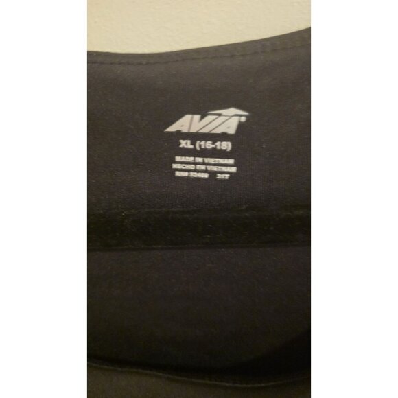 Avia Sports Bra Womens Size XL Black Performance NWT Workout Gym Pickleball - Picture 3 of 12